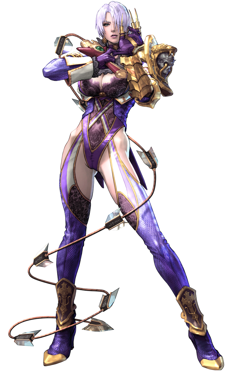 Illustration for article titled Meet Middle-aged Ivy and Soulcalibur V's Two All-New Fighters
